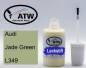 Preview: Audi, Jade Green, L349: 20ml Lackstift, von ATW Autoteile West.